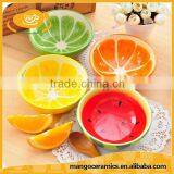 Creative Colorful Hand Painted Ceramic Fruit Bowl thumbnail-1