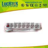 7 WAY ITALY TYPE OUTLET POWER EXTENSION SOCKET POWER STRIP thumbnail-1