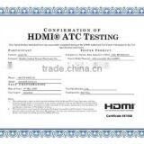 HDMI Cable 1.4a Certificate