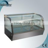 Curve Glass Under Bar Heated Display Cabinet