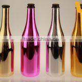 Professional Custom Made 750ml Champagne Bottles Colour Glass Bottles and Bottle Manufacturer thumbnail-1