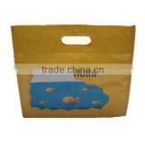 "Fish "yellow pp Woven Shopping Bag With Die Cut /glossy Lamination