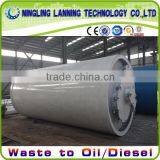 Hottest sale in Thailand scrap tire/plastic recycling into oil machine