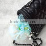 Colorful Pompom Keyring thumbnail-3