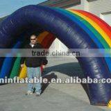 Inflatable Rainbow Tunnel