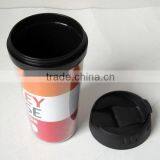 16oz Double Wall Plastic Water Mug thumbnail-3