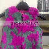 WINTER HOT SALS TYPE FAKE FUR VEST FOR LITTLE GIRLS thumbnail-1