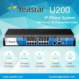 Yeastar 200 Users PSTN BRI GSM UMTS VOIP IP PBX System thumbnail-1