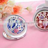 Round Folding Russian Metal Mirror thumbnail-3