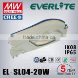 TUV GS CB Certificate High Quality Solar Street Lamp 100lm/w Ip65 20w Street Light Lamp