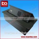 Office Tabletop Pop Up USB Hub With US Power & 2* USB Charger thumbnail-1