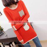 SWEATER14 Promotional Top Quality Woolen Sweater Designs For Ladies thumbnail-3