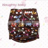 Washable Cartoon Print Baby Pocket Cloth Diaper Cover,Eco Friendly Baby Cloth Nappy thumbnail-4