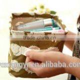 Girl Cosmetic Small Cute Desk Line Strong Storage Basket Bin / Storage Box thumbnail-4