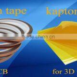 High Temperature Silicone Adhesive 3D Printer Polyimide Tapes Capton Squares