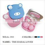 A-908 Lovely Pig Contact Lens Cases thumbnail-2