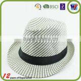 Fedora Trilby Cap Cowboy Summer Beach Sun Straw Hats thumbnail-3