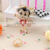 2016 Fashion Jeweled Rhinestone Keychains Customized Monkey Key Chains thumbnail-4
