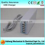 US/EU Plug 6 Port 10A USB Charger Station With Certificate thumbnail-2