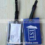 Wholesale Personalized Fancy Airplane Shape Blank id Card Luggage Tag for School thumbnail-5