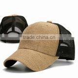 Sports Golf Custom Logo Mesh Blank Wholesale Custom Hemp Baseball Cap thumbnail-2