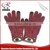 Top grade professional Sublimation Printing safety knit glove for sale