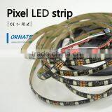 Black PCB 30leds/m Flexible Addressable 5050 Smd Rgb Led Strip Ws2812b/sk6812 ,sm16703/ws2811 ,tm1914 12v/5v