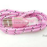 2016 High Quality Factory Price Braided Cable for IPhone 6 6s Charging Data Cable USB Cable thumbnail-5