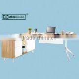Simple MDF Top Y-shaped Executive Office Desk thumbnail-2