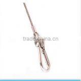 7*7 / 1*19 Galvanized Single Leg Eye and Eye Wire Rope Sling