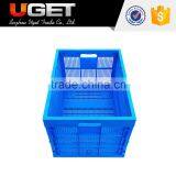 Chinese Branded Oil Resistance Mesh Plastic Foldable Transport Crate thumbnail-3