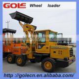 With Capacity 2T and 4m Unloading Height Articulated Mini Wheel Loader thumbnail-4