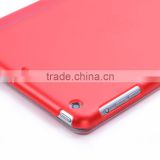 Slim Magnetic Smart cover PU Leather Case with Crystal Hard Back Smart Stand Case Cover for iPad mini 2 3 with retina