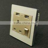 Top Quality ce Certified Powerpoint Wall Switch Socket With Usb Port thumbnail-4