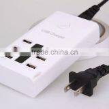 EU UK US Plug 5V 6 Port Usb Socket Charger thumbnail-4