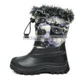 KSNOW New Everyday Little Kid/Big Kid Insulated Fur Insole Lace Up Winter Snow Boots thumbnail-2