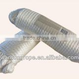 Pro-Grade Solid Braid Polypropylene Rope - 7/16" x 100' Silver White Color Lift Drag All Purpose Line