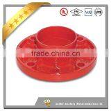 FM Approved Ductile Iron Grooved Couplings and Fittings Grooved Concentric Reducer With Female Thread thumbnail-2