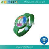 One Time Use Waterproof NFC PVC Wristband for E-payment thumbnail-1