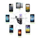 Handfree LED Display Wireless Bluetooth Car Kit FM Transmitter MP3 Player USB Charger For Samsung Iphone 6 Smartphone thumbnail-2