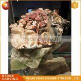 High Quality Reality Polish Natural Jade Fruit Carving thumbnail-4