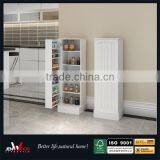 MDF White Kitchen Storage Cabinet thumbnail-1