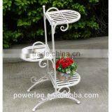 Anti-rust 3 Tier Metal Planter Stand Pots thumbnail-2