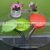 Beautiful Candy Plastic Microwave Oven Bowl Set of New Material PLA