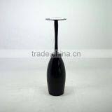 Solid Black Glass Wine Cup Champagne Flutes Party Cup for Home Wedding thumbnail-3