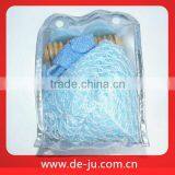 Mesh Flower Pink Sponge Soap Flower Blue Adult Bath Set thumbnail-1