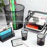 Fancy Metal Wire Mesh Office/Home Desk Stationery Set thumbnail-1