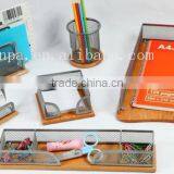 New Design Metal Wire Mesh Office Stationery Set/Office Table Set thumbnail-2