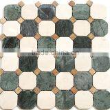 High Quality Octagon Marble Mosaic Tiles For Bathroom/Flooring/Wall Etc & Best Marble Price