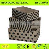 Wholesale Custom Decorative Shallow Wooden Box Without Lid thumbnail-1